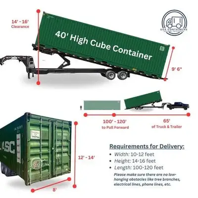 40ft HC Konteyner